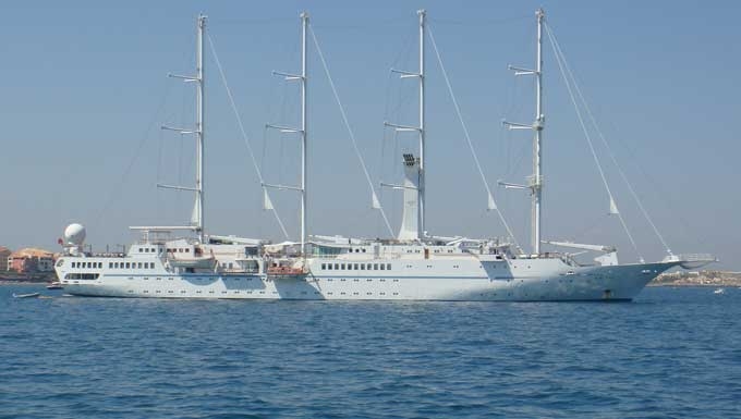 Wind Star lors de son passsage au Cap fin Juillet 2012 par Patrick Gonzalvez (bateau Elliot)