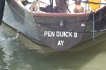 Pen Duick II à quai près ancienne capitainerie